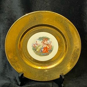 Royal China Vintage Warranted 22K Gold Plate with 3 Ladies
